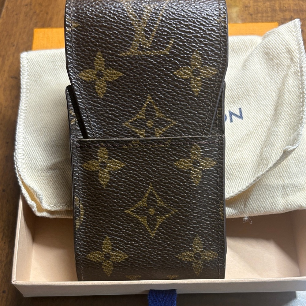 Louis Vuitton Brown Monogram Multi Purpose Case/Holder, Box & Dustbag